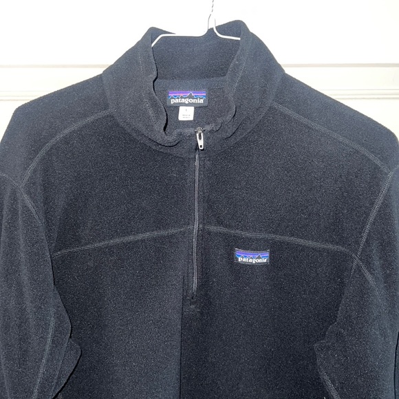 Patagonia Large quarter zip long sleeve black - Picture 2 of 4